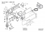 Bosch 0 601 929 766 Gwb 7,2 Ve Cordless Angular Drill 7.2 V / Eu Spare Parts